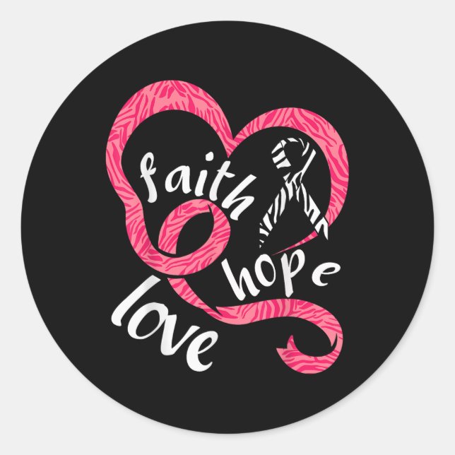 Adesivo Redondo Neuroendócrino Cancer Sensibilização para a Luta C (Frente)