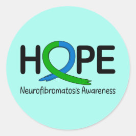 Adesivo Redondo Neurofibromatose Sensibilização Fita da Esperança