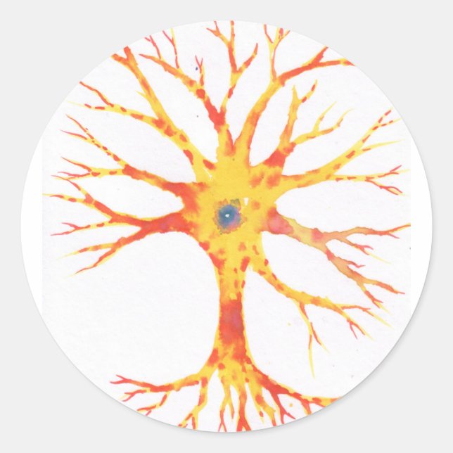 Adesivo Redondo Neuron (Frente)