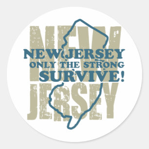 Adesivo Redondo New-jersey