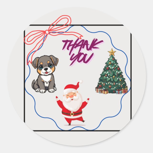 Adesivo Redondo New stickers (Frente)