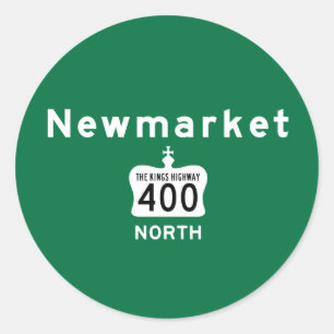 Adesivo Redondo Newmarket 400