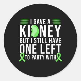 Adesivo Redondo Ney Donor Ney Transplante