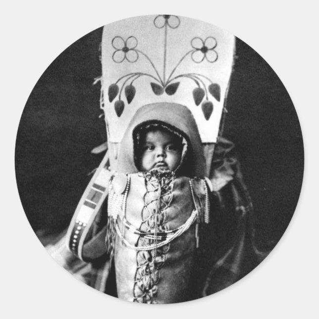 Adesivo Redondo Nez Perce Baby (Frente)