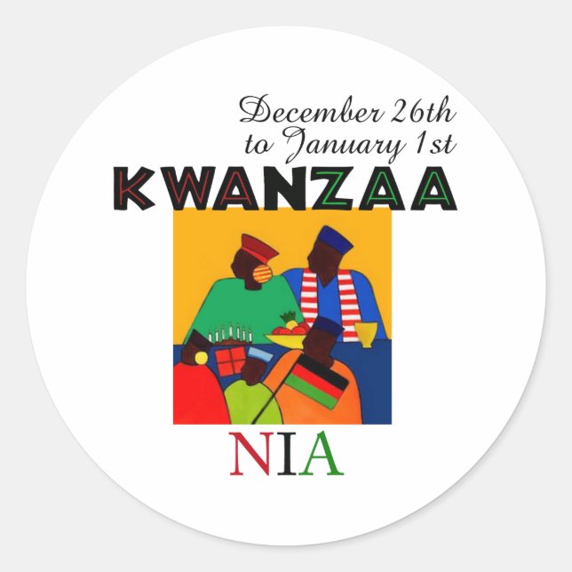 Adesivo Redondo NIA - Objetivo (Frente)