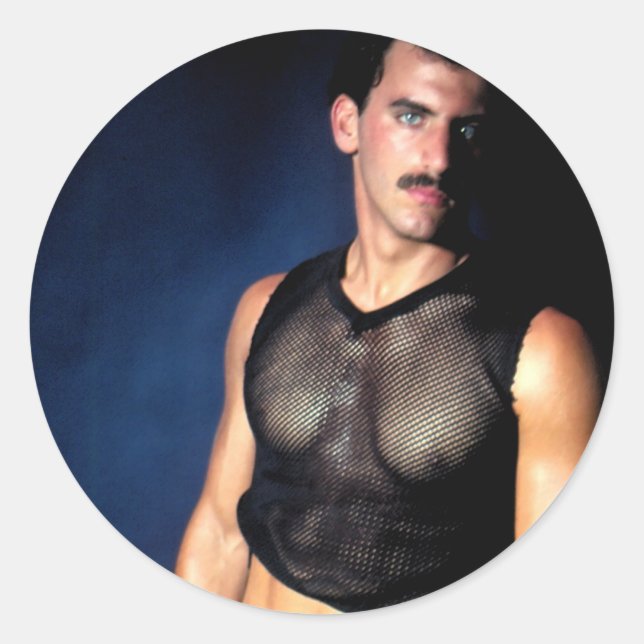 Adesivo Redondo Nick Blue Eyezz (Frente)