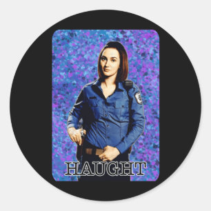 Adesivo Redondo Nicole Haught We Sticker