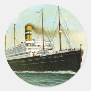 Adesivo Redondo Nieuw Amsterdam de 1906