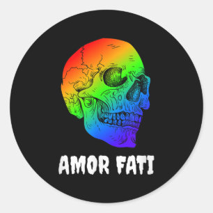 Adesivo Redondo Nihilismo Nietzsche Cote Filósofo Stoicismo Amor