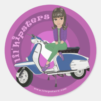 Adesivo Redondo Nina