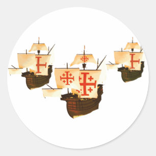 Adesivo Redondo Nina Pinta e Papais noeis Maria