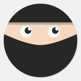 Adesivo Redondo Ninja!