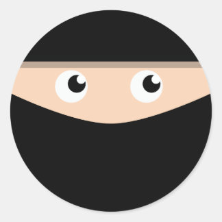 Adesivo Redondo Ninja!
