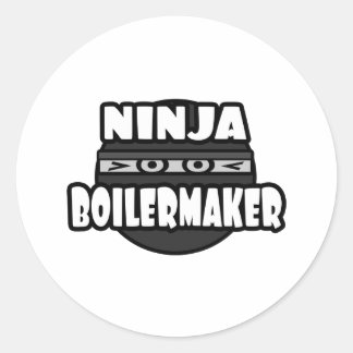 Adesivo Redondo Ninja Boilermaker