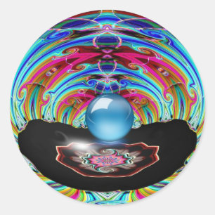 Adesivo Redondo Nirvana