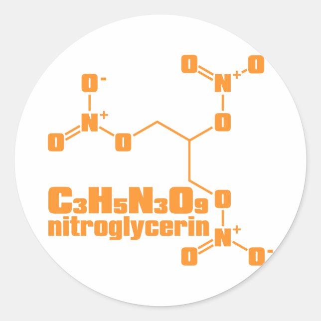 Adesivo Redondo nitroglicerina (Frente)