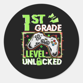 Adesivo Redondo Nível de Rua Desbloqueado