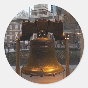 Adesivo Redondo No Berço da Liberdade