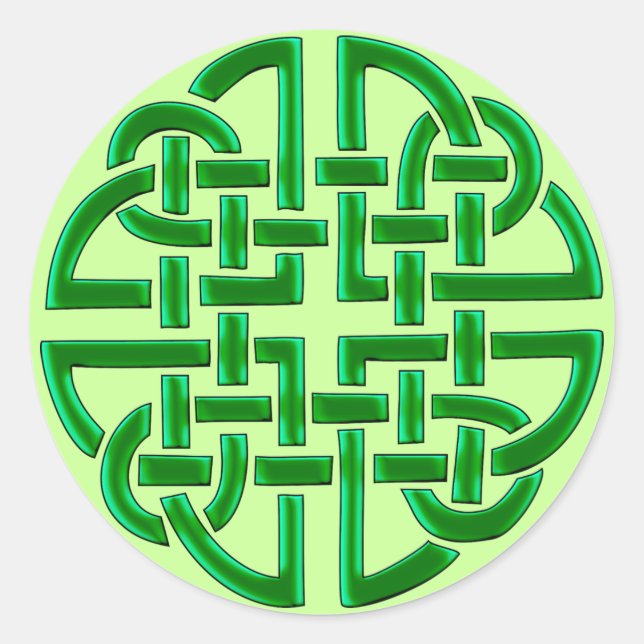 Adesivo Redondo Nó Celta (Adesivos redondos) (Frente)