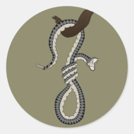 Adesivo Redondo Nó cobra