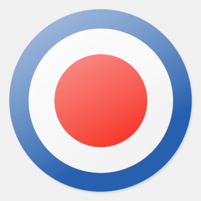 Adesivo Redondo No Destino (Frente)