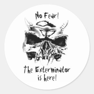 Adesivo Redondo No Fear!