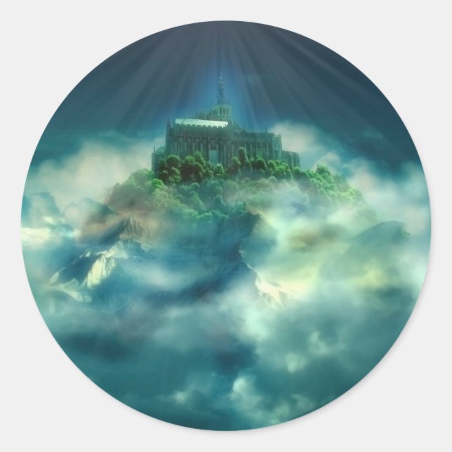 Adesivo Redondo No Vinheta do House dos Meus Pais (Frente)