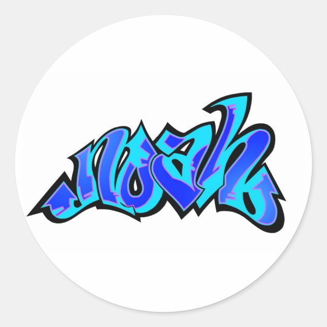 Adesivo Redondo noah 2 (Frente)