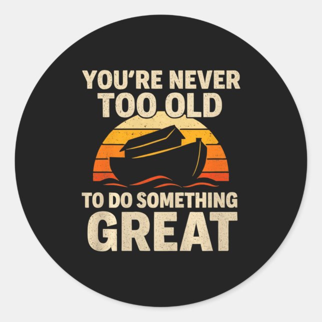 Adesivo Redondo Noah Ark Church Travel Christian Faith You're Neve (Frente)