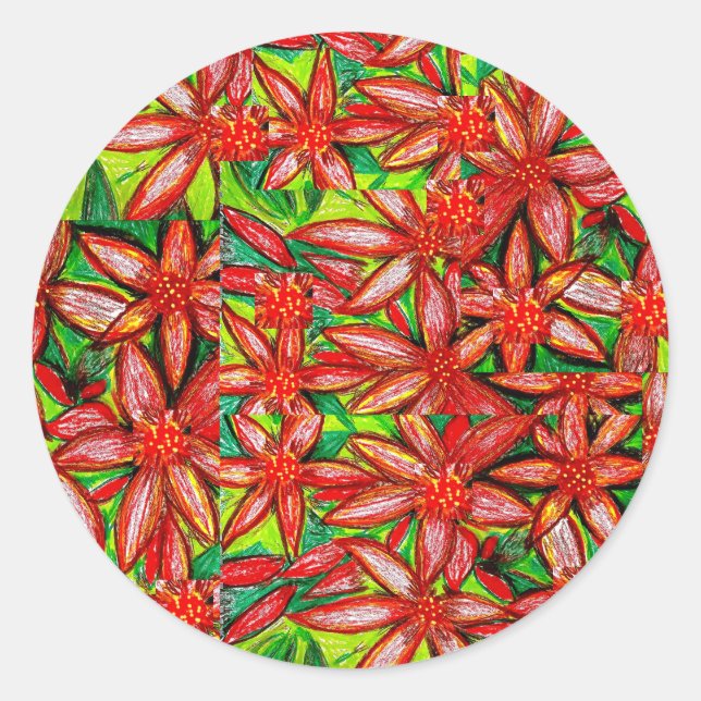 Adesivo Redondo Noche Buenas (Frente)