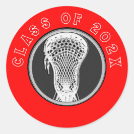 Adesivo Redondo Noite de Mais velho de Lacrosse