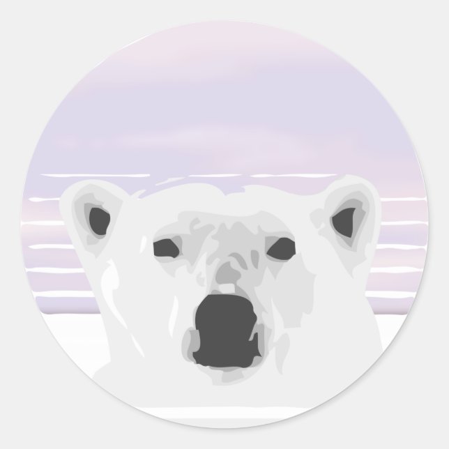 Adesivo Redondo Noites Brancas (Frente)