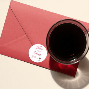 Adesivo Redondo Noiva Antes dos Votos Festa de Noivado/Despedida d