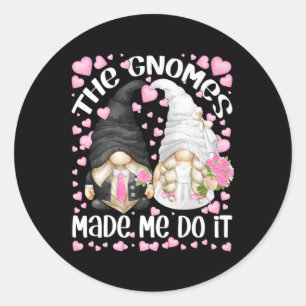 Adesivo Redondo Noiva De Casamento Engraçado E O Groom Motif Os Gn