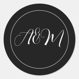 Adesivo Redondo Noiva e noites de noiva Casamento
