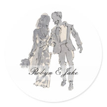 Noiva e Nomes Personalizados do Grupo