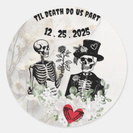 Adesivo Redondo noiva, noiva, personalizada, única W3