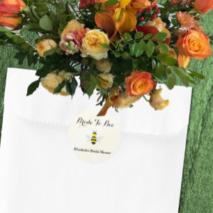 Adesivo Redondo Noiva Para Ser Chá de Panela