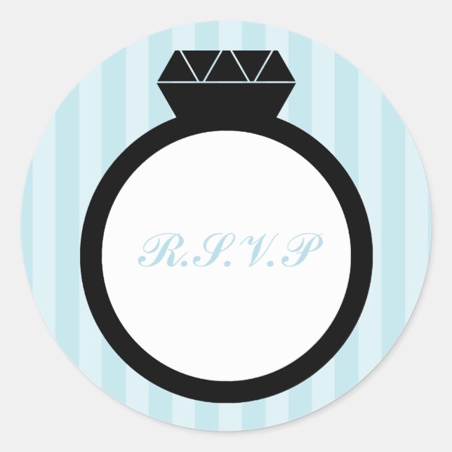 Adesivo Redondo Noivado Ring Casamentos (Frente)