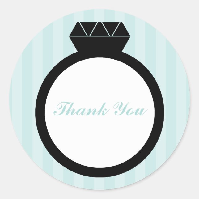 Adesivo Redondo Noivado Ring Casamentos (Frente)