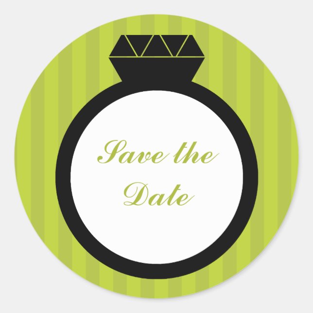 Adesivo Redondo Noivado Ring Casamentos (Frente)