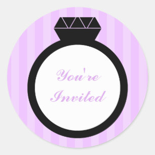 Adesivo Redondo Noivado Ring Casamentos