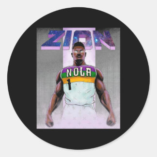 Adesivo Redondo Nola Zion
