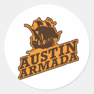 Adesivo Redondo Nome 02 da equipe