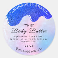Nome Body Butter Drivers Scrub Ocean Holographic