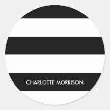 Nome das bandas modernas monograma preto e branco