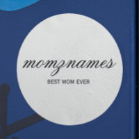Nome de Caligrafia Personalizada Melhor Mãe do Mun