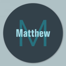 Nome Monograma Personalizável Simples Bold