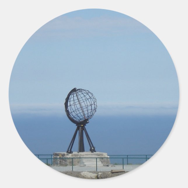 Adesivo Redondo Nordkapp (Frente)