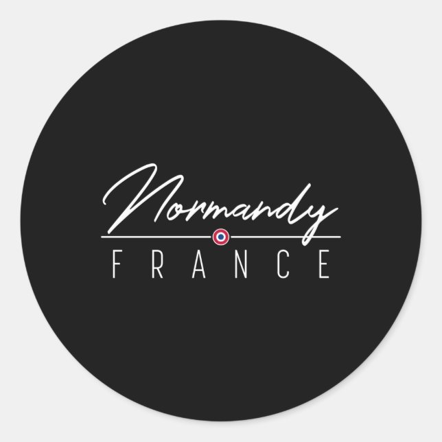 Adesivo Redondo Nordy França (Frente)